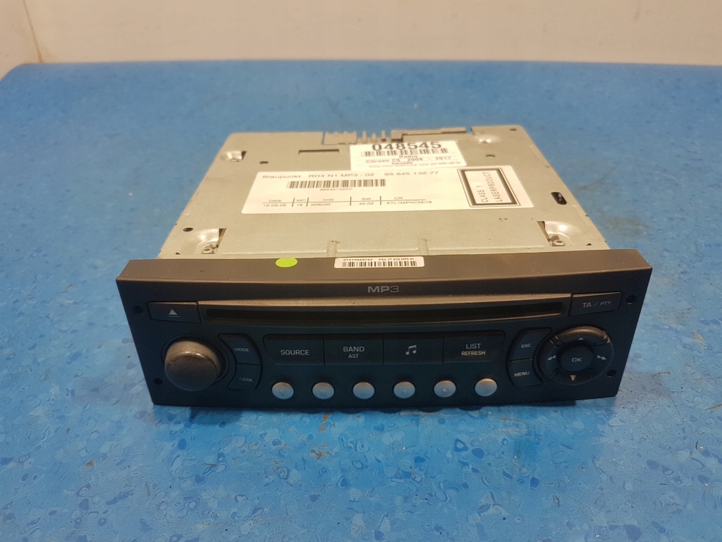 фото №1, Citroen c5 ii x7 радио 9664513277