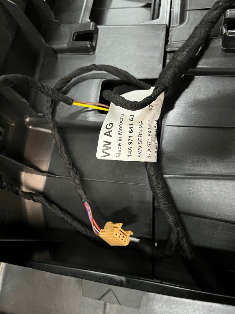 фото №7, Vw id7 id.7 тунель середній джгут 14a971641aj 14a863241g 14a863241f 4pk