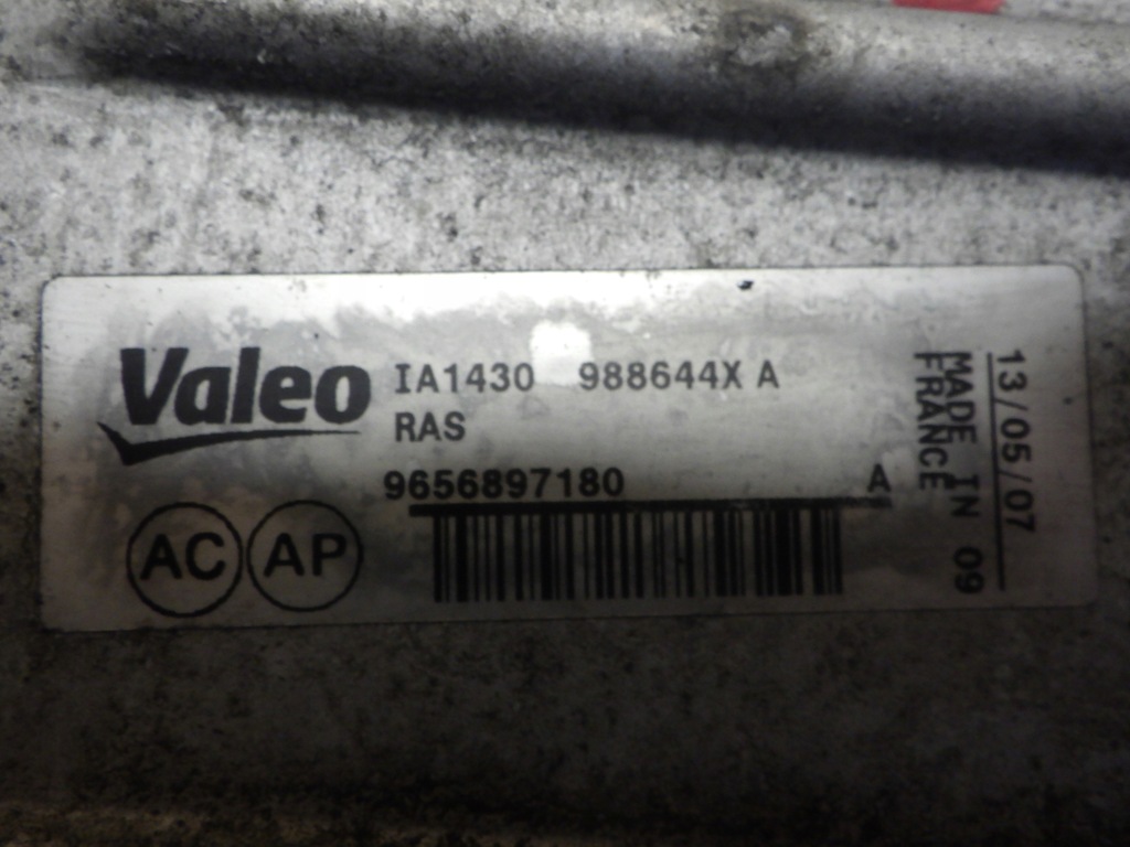 фото №6, Peugeot 307 2.0 hdi радиатор воздуха 9656897180