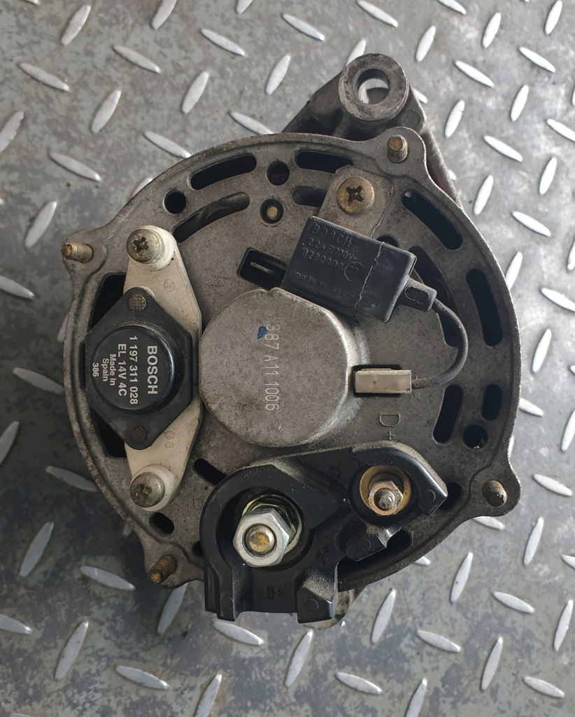 фото №3, Генератор renault twingo i 1.2 0986034990