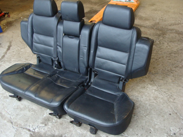 фото №3, Заднє сидіння задня задня шкіра land rover discovery 2 ii