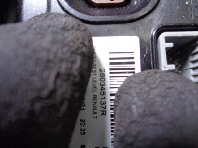 фото №9, Екран дисплей панель кондиціонера renault clio v 1.5 dci 19-