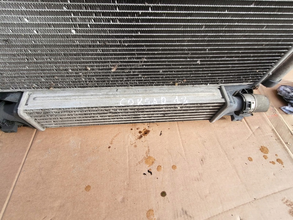 фото №4, Opel corsa d 1.3 cdti радіатор kpl.