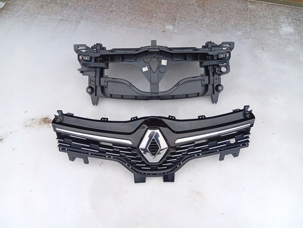 фото №1, Решётка радиатора решётка радиатора бампера renault twingo iii lift 623108334r nowa оригинал