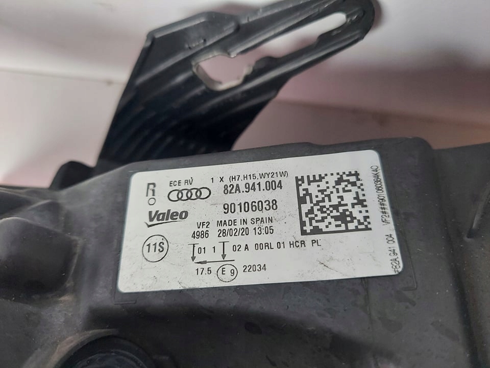 фото №9, Audi a1 ii 82a лампа права перед передня звичайна