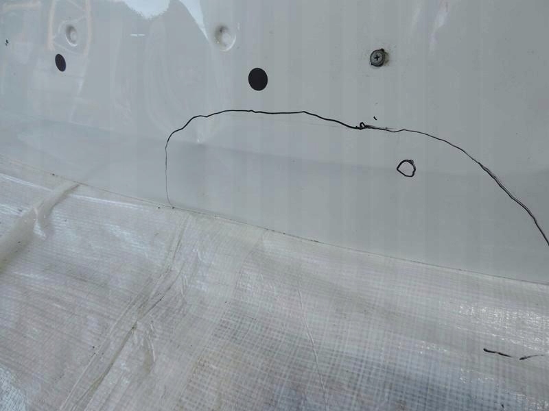 Кришка багажника задній opel combo e life Оригінал