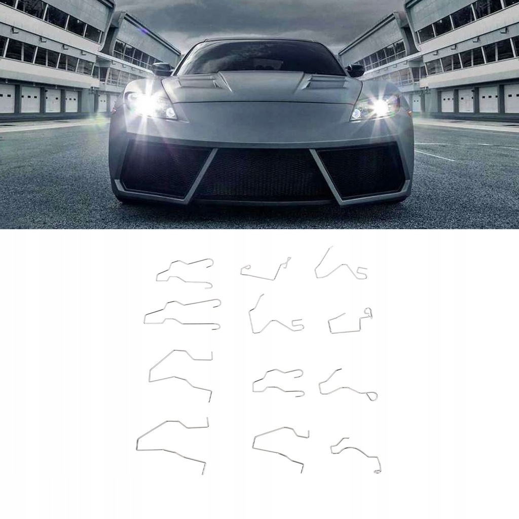 фото №7, 12pcs фара фары пружина пружинный фара лампочка 77