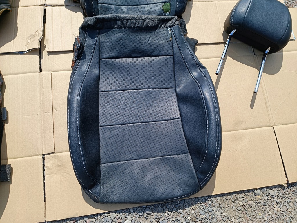 фото №8, Салон сиденья кожа обшивка сидений ford mustang vi cabrio 2015-