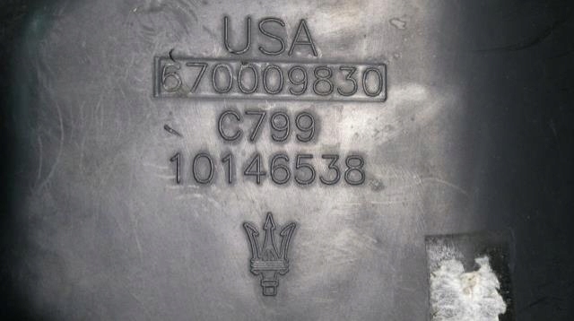 фото №8, Воздуховод воздуха maserati quattroporte