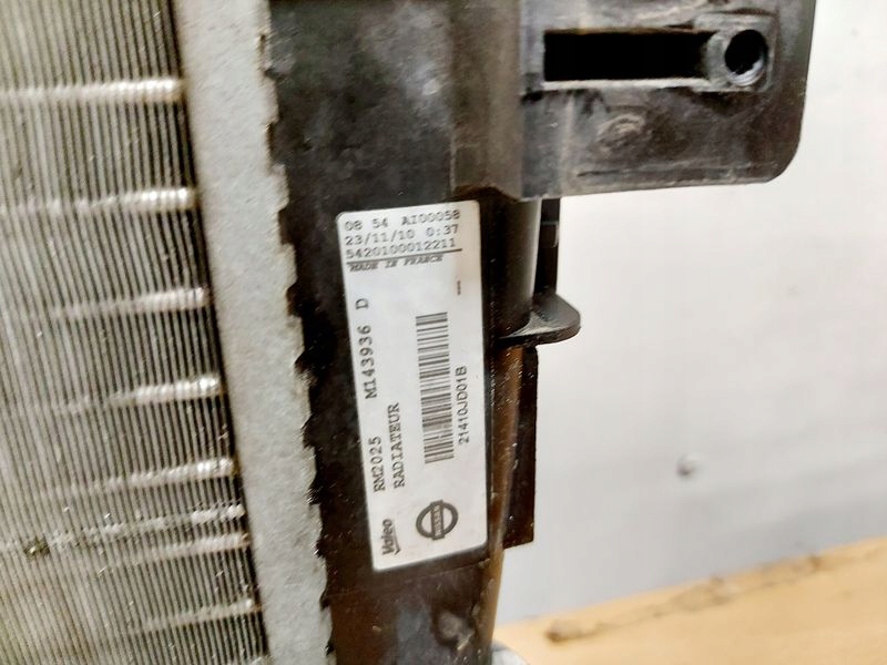 Купить Nissan qashqai j10 1.6 16v радиатор воды вентилятор комплект