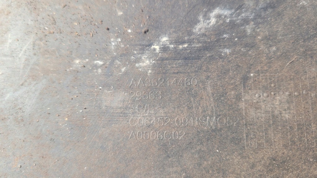 Купить Citroen c4 picasso 2 накладка спойлер бампера задняя aa36214480 // 2035