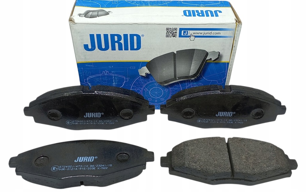 фото №1, Гальмівні колодки гальмівні osi перед jurid chevrolet matiz spark daewoo lanos matiz