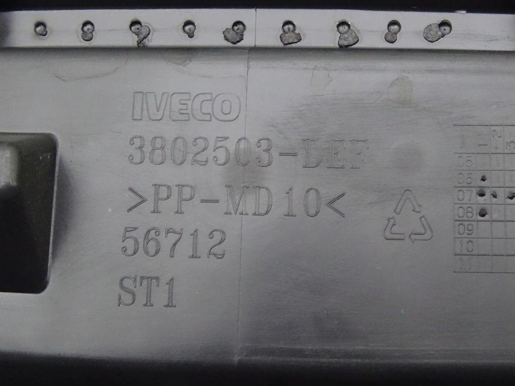 фото №5, Iveco daily iv v 06-14 приборная панель приборная панель накладка верхний