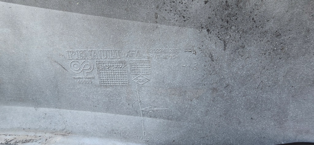 фото №12, Renault scenic iv бампер перед передний pdc омыватель