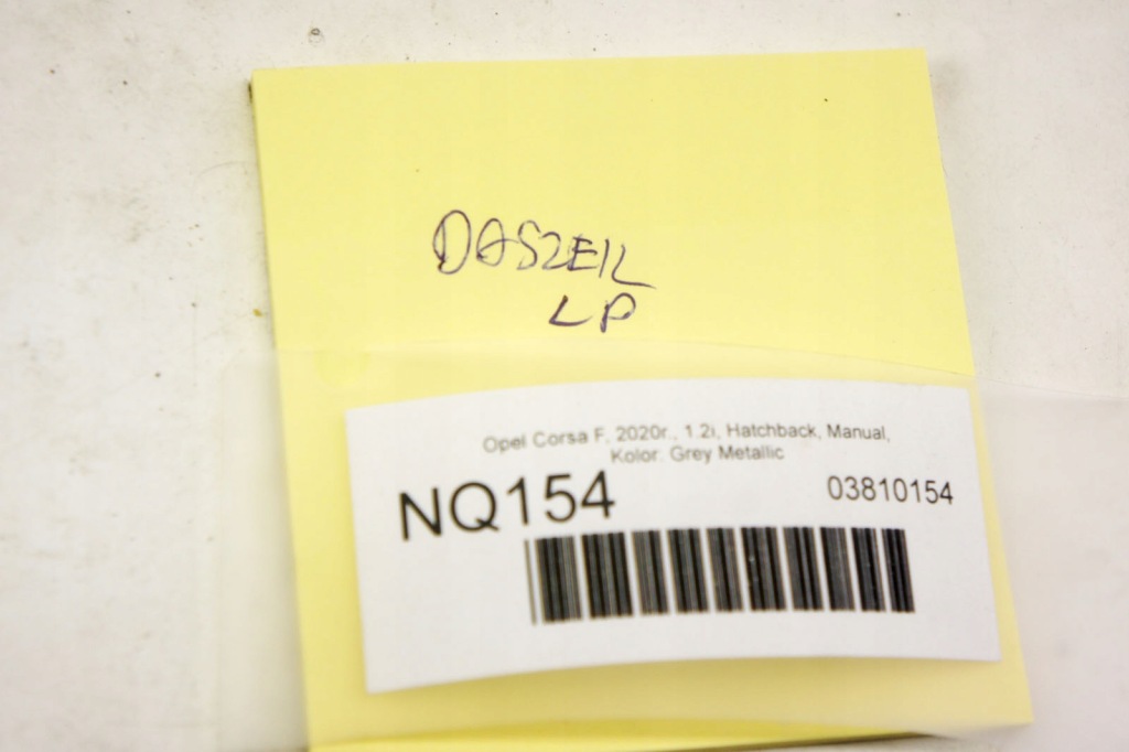 фото №5, Nq154 opel corsa f козырёк солнцезащитный левый