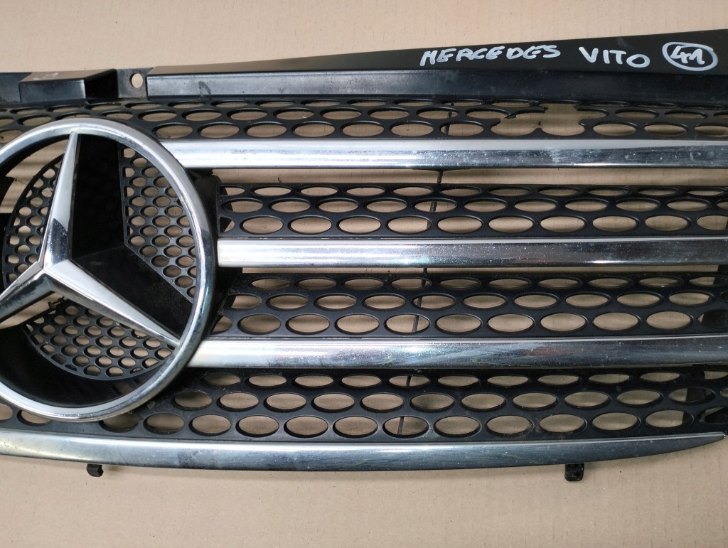 фото №5, Решітка радіатора решітка радіатора mercedes vito w639 639 lata 2003-2010 a6398800285