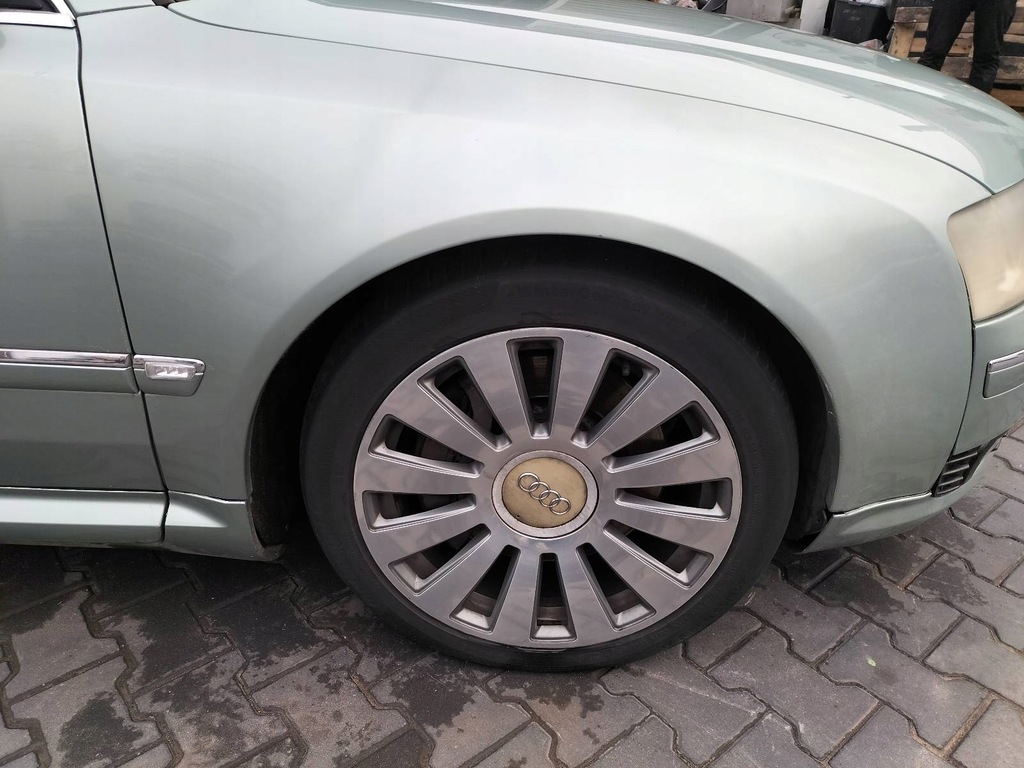 фото №12, Kompletny перед капот бампер лампа крила audi a8 d3 lx6z