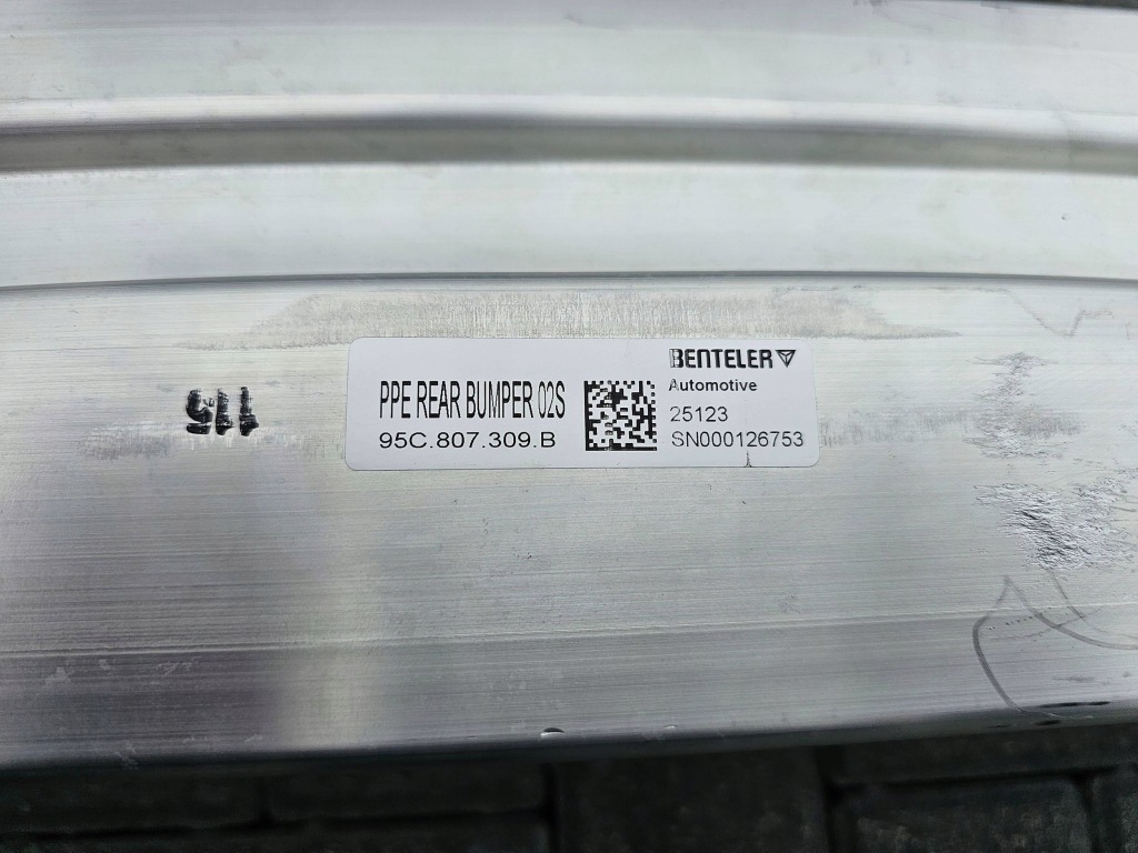 фото №6, Porsche e macan 95c балка бампера задня idealna 95c807309b