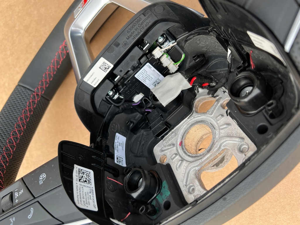 фото №11, Audi a4 a5 8w lift s-line повітропровід підігрівається czerwona nić 8w0419091gp