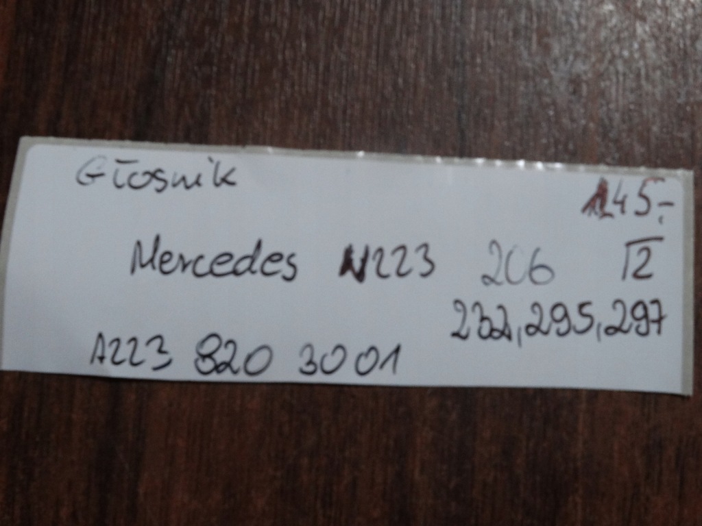 фото №4, Idealny динамик burmester mercedes w223 w206 1