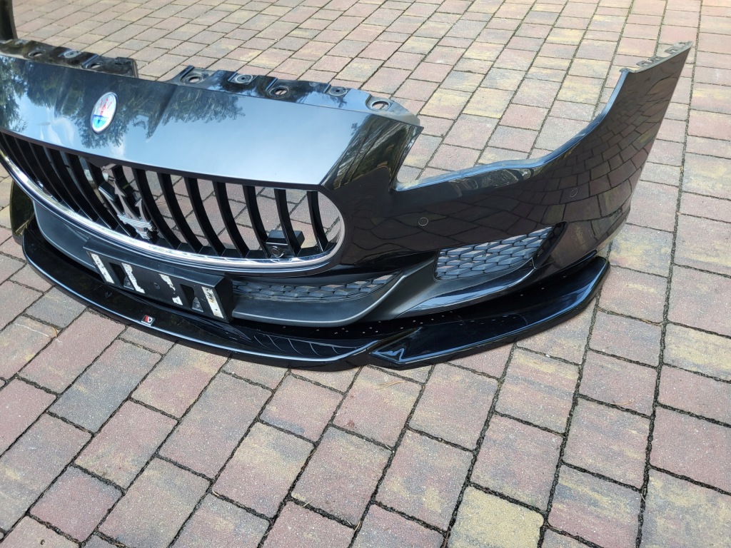 фото №9, Бампер перед передній kompletny накладка maserati quattroporte vi