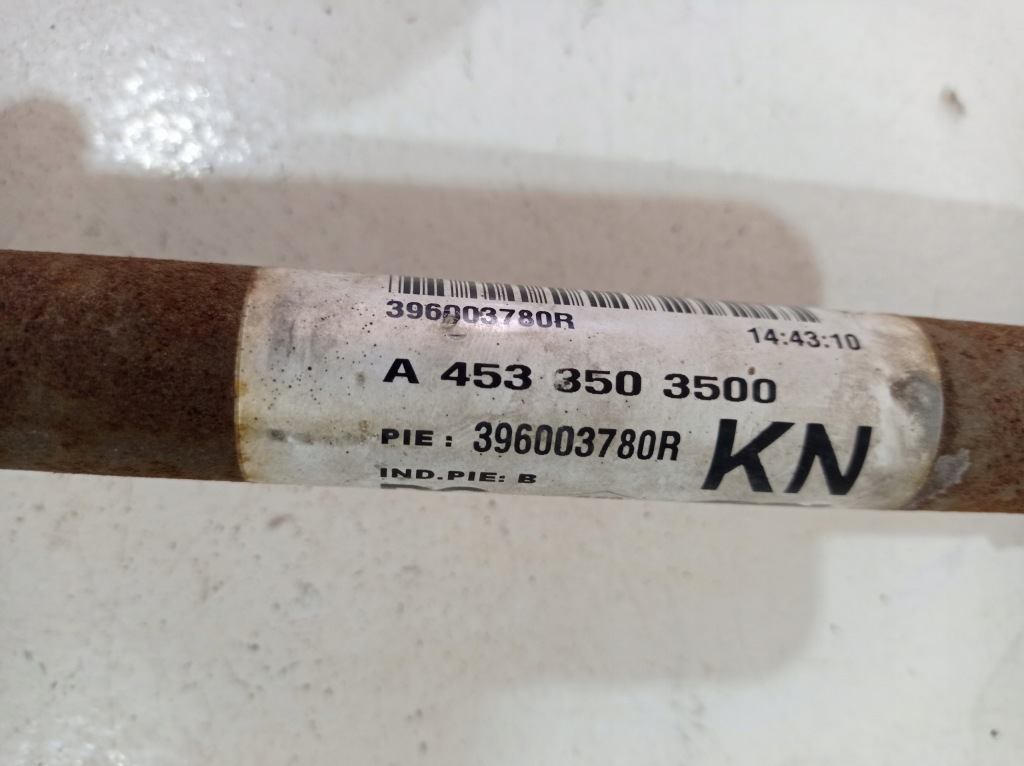 фото №4, Приводной вал левая задняя twingo iii 396003780r