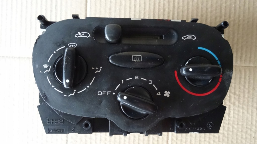 фото №1, Peugeot 206 панель управление обдув