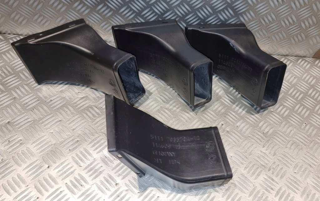 фото №11, Bmw 5 e60 e61 впуск бампера канал воздуха тормоза правый перед 7033704