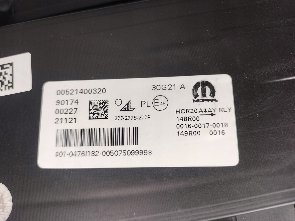 фото №11, Лампа левая фара fiat 500 ii 20- electric full led