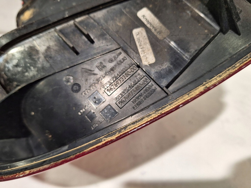 фото №6, Лампа задняя правая 9676973380 citroen ds3 10-