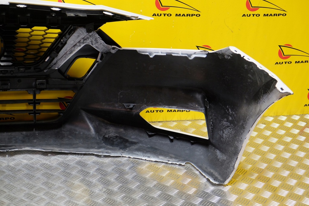 фото №12, Nissan versa 2020 21 бампер перед решітка радіатора хром usa