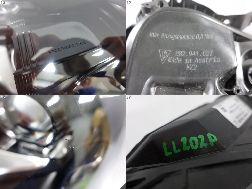 фото №15, Porsche 718 982 cayman boxster spyder gt4 rs gt4rs pdls лампа full led ліва