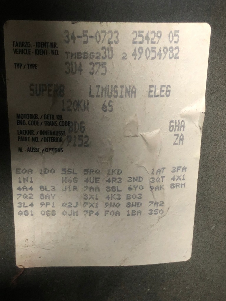 фото №12, Skoda superb i бампер задняя задний датчики