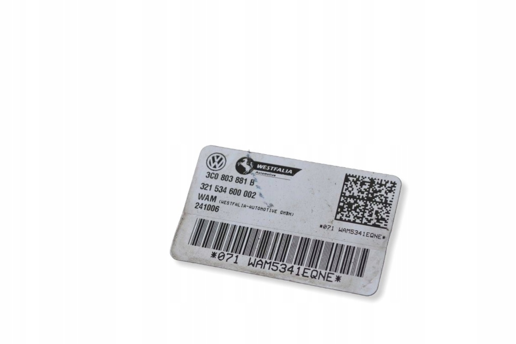 Volkswagen passat b6 універсал фаркоп  буксирувальний westfalia знімний 3c0803881b Київ