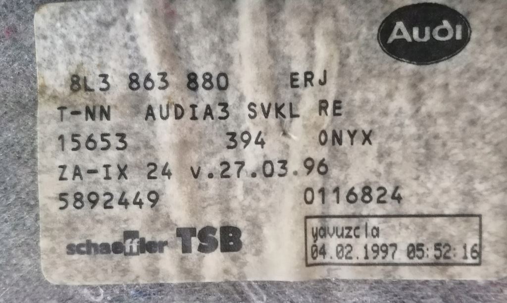 фото №5, Audi a3 8l обшивка багажника лівий правий