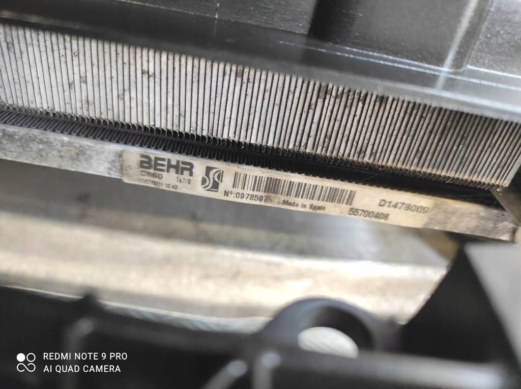 Opel corsa d рестайлинг  ремень передний радиатор воды кондиционера вентилятор Киев