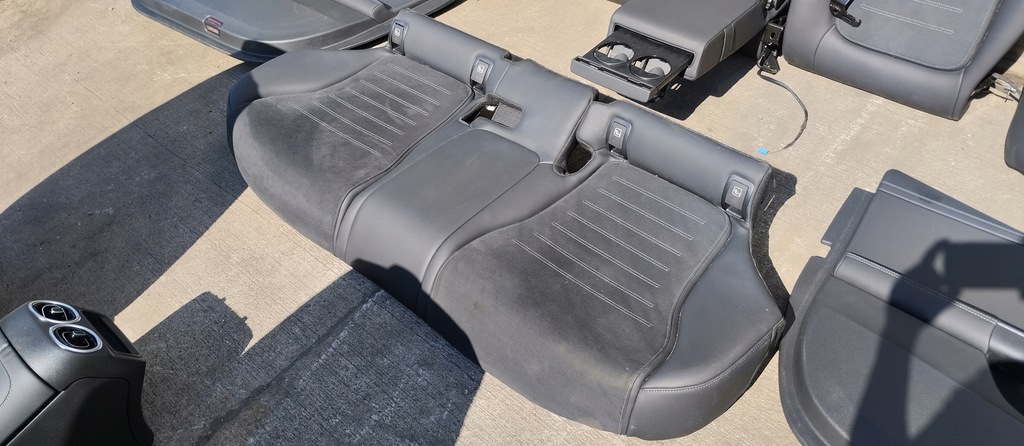 фото №6, Сиденья заднее сиденье mercedes c klasa w206 kombi кожа alcantara комплект