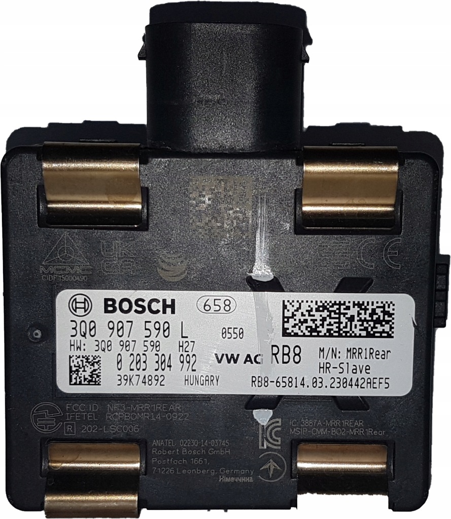 фото №1, Радар модуль датчик distronic acc audi q2 q3 passat b8 3q0