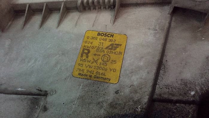 фото №6, Фара правий лампа перед ford galaxy mk1