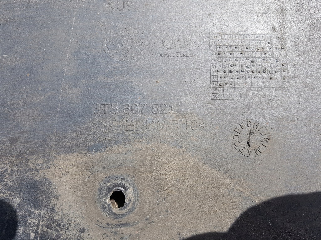 фото №7, Superb ii lift 13-15r sedan спойлер бампера задня