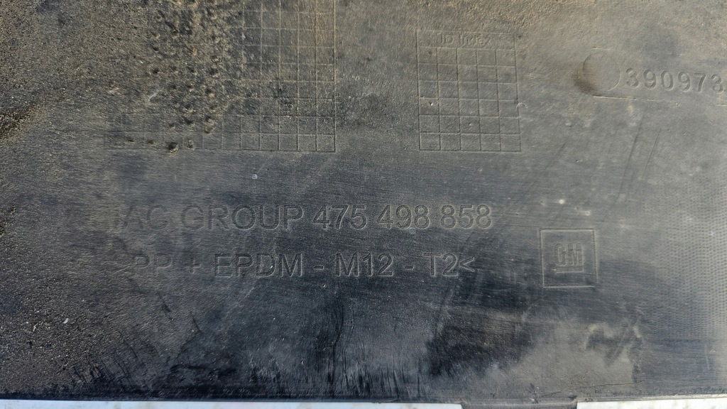 фото №14, Бампер dół бампера спойлер opel crossland x 17-21 перед