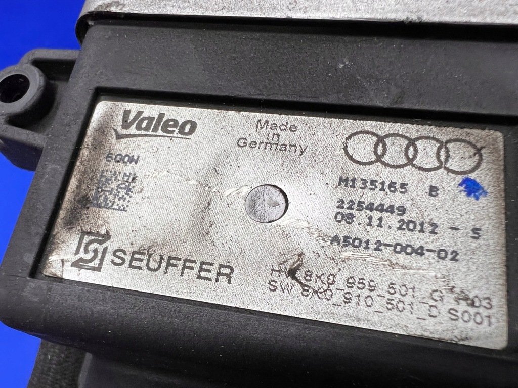 фото №8, Audi a4 b8 a5 8t a6 c7 модуль вентиляторов 8k0959501g 8k0910501d 49