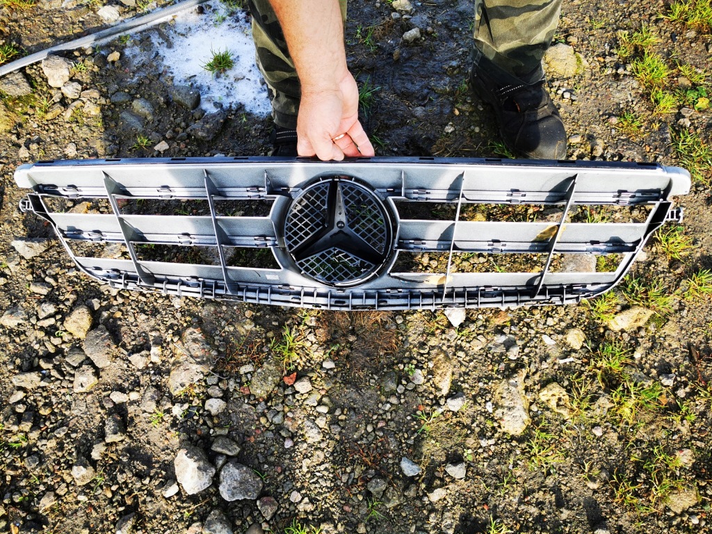 фото №4, Mercedes w204 lift 07-14 решітка радіатора решітка радіатора