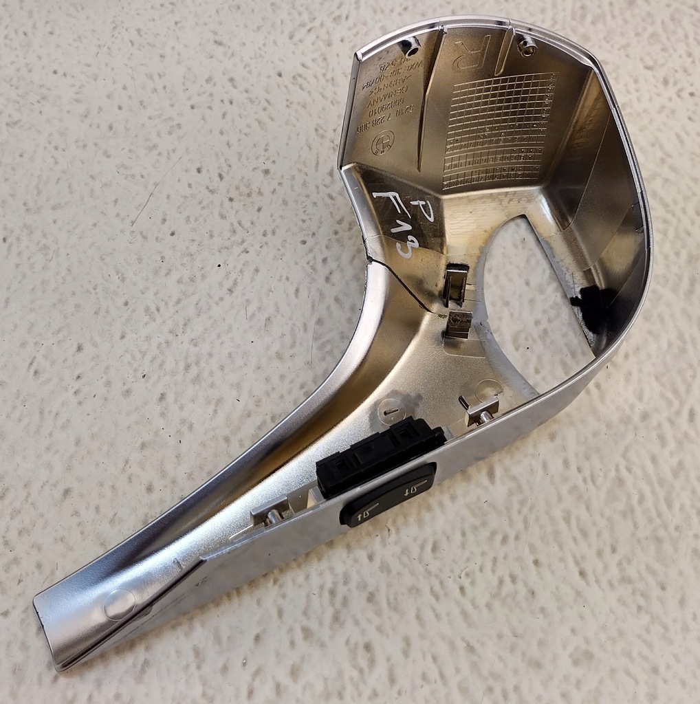 фото №7, Bmw 6 f12 f13 10-18 накладка направляющая поперечина сиденье правый перед 7228306