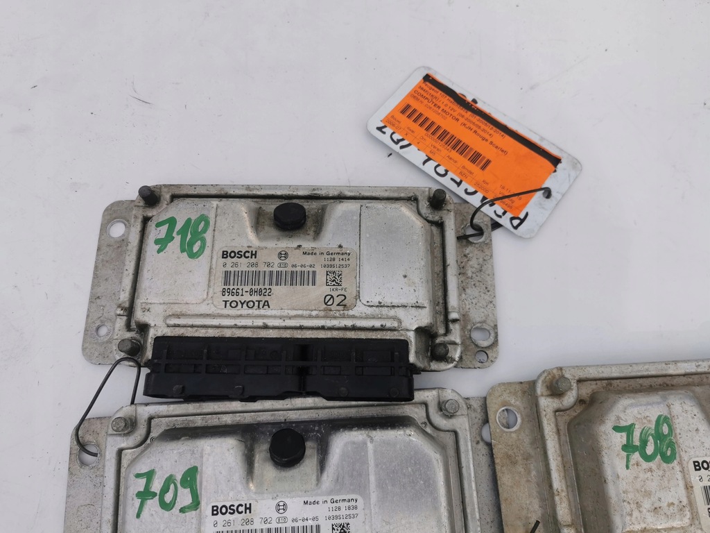 фото №8, Citroen c1 1.0b 89661-0h022 0261208702 бортовой компьютер ec