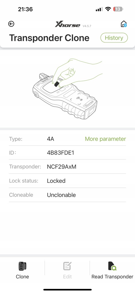 фото №7, Ключ ключ pilot smartkey keyless alfa romeo giulia stelvio 433mhz id:4a