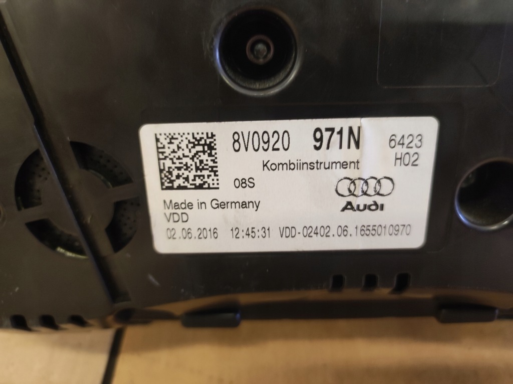 фото №5, Счетчик приборы audi rs3 8v