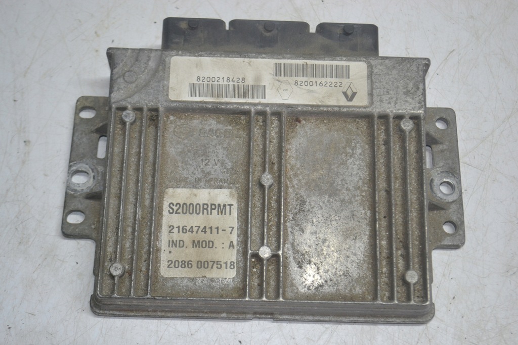 фото №1, Бортовой компьютер двигателя renault espace iv vel satis 2.0 t