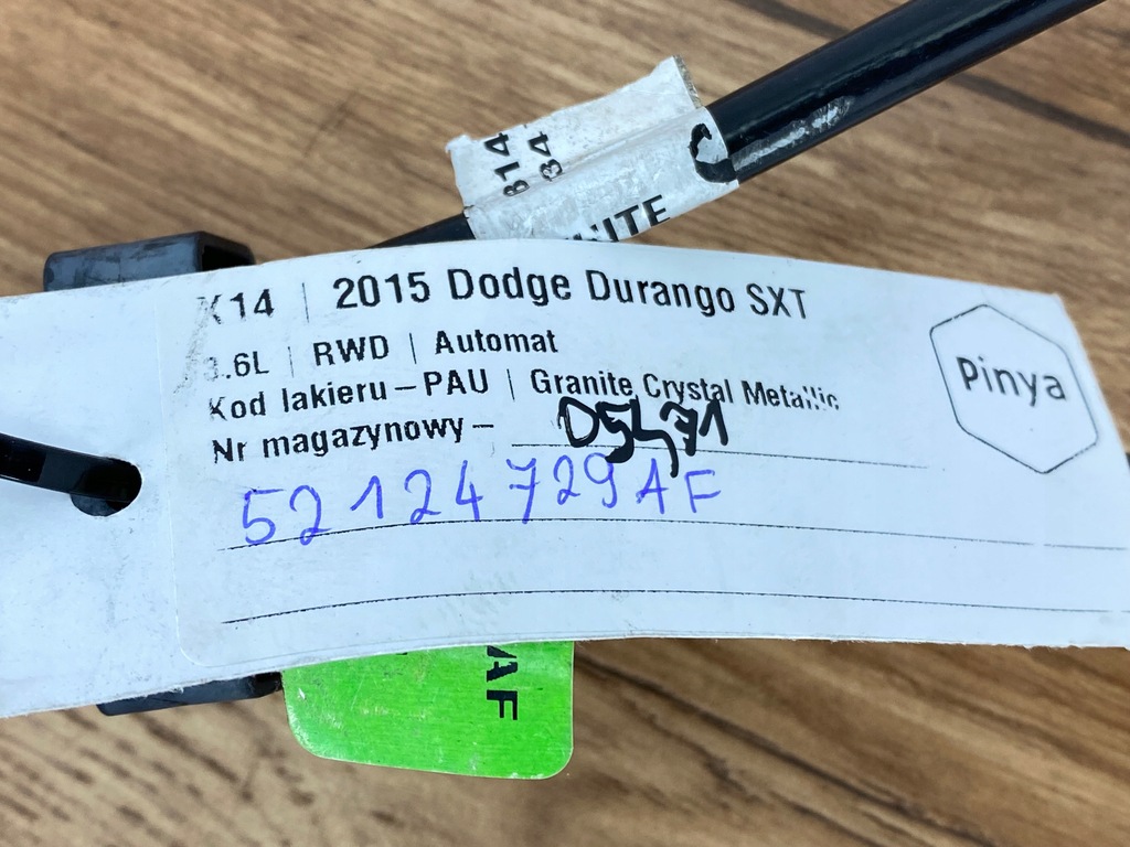 фото №5, Дроти гальмівні dodge durango 2014+ usa