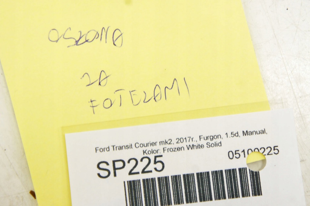 фото №5, Sp225 ford transit courier mk2 стена перегородка кузов